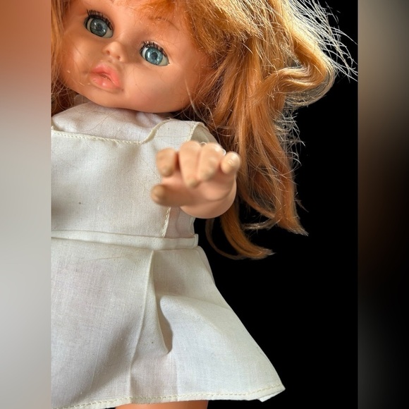 Rare Vintage Jesmar Girl Doll Red Hair and Blue Eyes - Picture 14 of 15